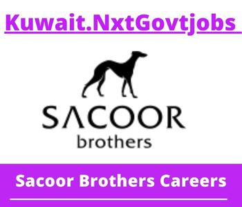 Sacoor Brothers Jobs 2023 Kuwait Career