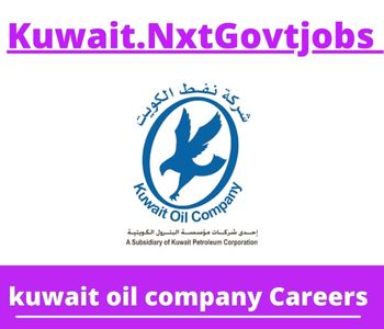 kuwait oil company Jobs 2023 Kuwait Career