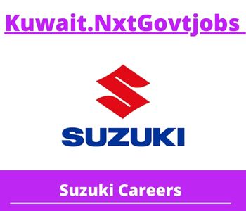 Suzuki Jobs 2023 Kuwait Career