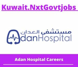 Adan Hospital Jobs