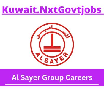 Al Sayer Group Jobs 2023 Kuwait Career